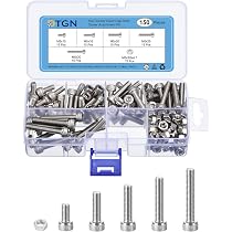 Sutemribor 546-Piece M3 Bolt, Nut & Washer Assortment Kit - Button Head Cap Screws In Multiple Lengths, 10.9 Grade Steel - View #11