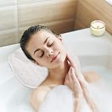 Bossjoy 3D Mesh Bath Pillow 6 Suction Cups Neck Back Support Spa Hot Tub view 7