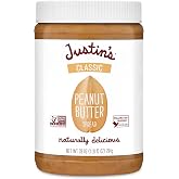 Justin's NUT Butter, PNUT BTR, Classic, Size 28 OZ - No Artificial Ingredients Gluten Free Kosher,1.75 Pound (Pack of 1)