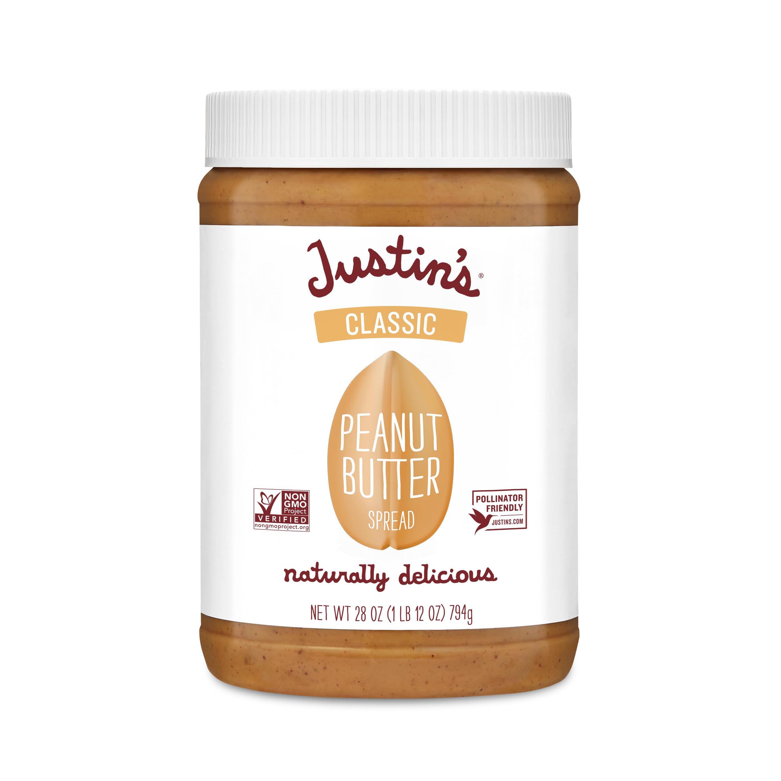 Justin's Classic Peanut Butter, Only Two