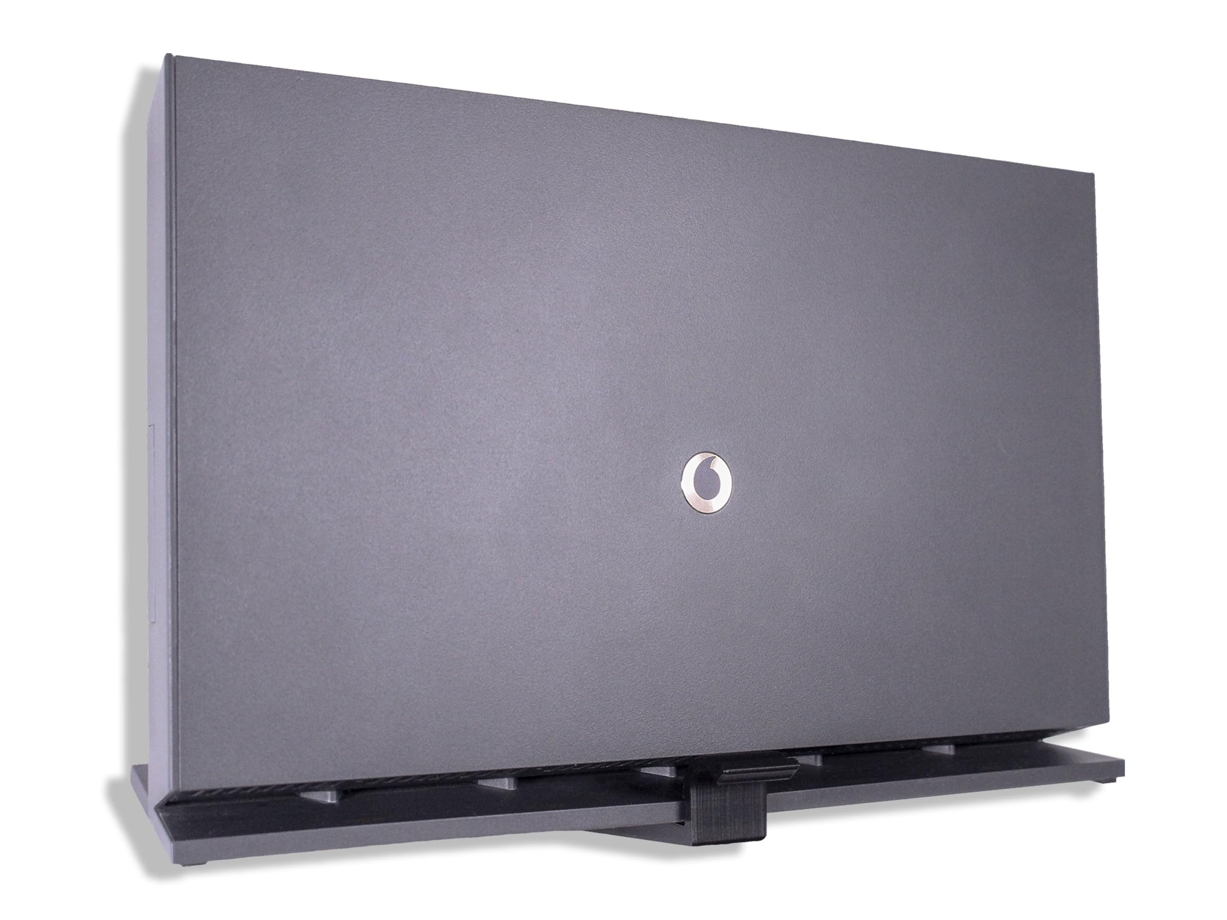 Decoralin Wall Mount Bracket for Vodafone Router WiFi Hub THG3000 THG3000g Complete with Screws and Fixings - Black