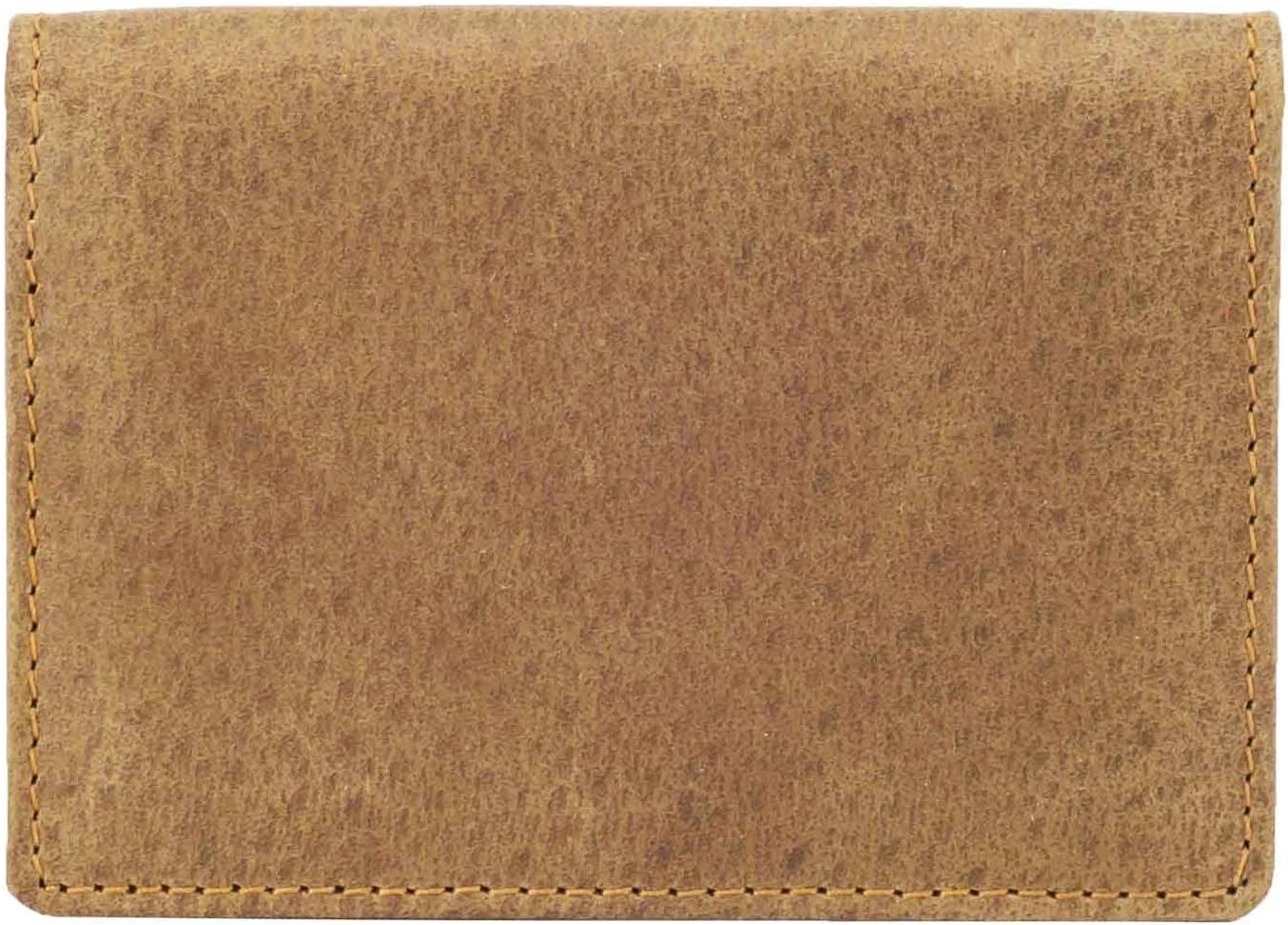 RFID Blocking Leather Wallets for Men and Women Travel Bifold Card Holder Top Quality Full Grain Cow Leather