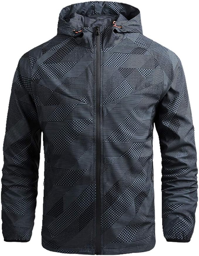 N\P Men's Spring and Autumn Jacket Men's Sports Jacket Amazon.co.uk