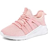 RUNSIDE Boys Girls Tennis Shoes Kids Lightweight Breathable Sneakers Lace-up Running Athletic Shoes for Toddler/Little Kid/Big Kid