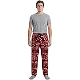 Men's Polar Fleece Pajama Pants – Warm Winter Lounge Bottoms with Pockets – Soft Plush Microfleece Sleepwear