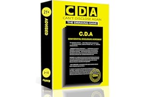 Trikendou CDA The Drinking Cards Game for Party Night, Fun & Easy Games for Adult Game Nights - Girls Night, Couple Games, Bachelorette Party Games