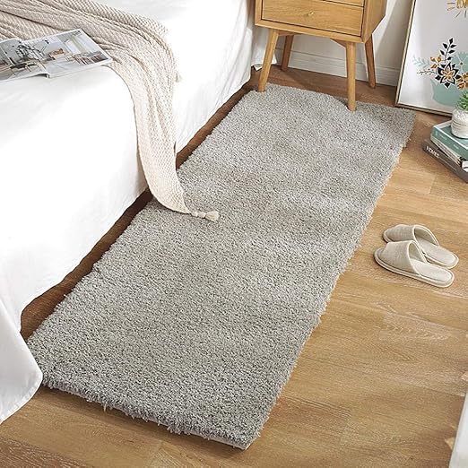 QPXZ Artificial Alfombrala Manta De Cabecera De Pelo Largo En El