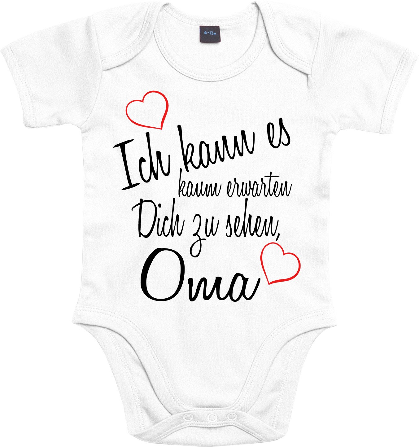 Mister Merchandise Baby Body Ich Kann Es Kaum Erwarten Dich Zu