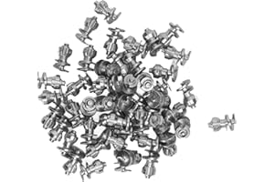 50 PCS Car Wheel Tyre Studs Anti Slip Screw Snow Spikes Universal Tire Studs for Truck Off Road Vehicle Motorcycle Sturdy Tun