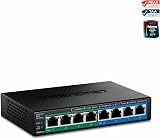 TRENDnet 8-Port Gigabit PoE+ Unmanaged Switch TPE-TG44G 4 PoE+ Ports 61W Budget view 5