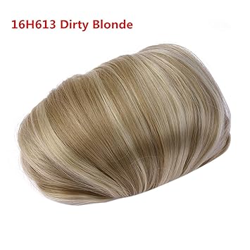 Amazon Com Peony Red 1pc High Temperature Synthetic Hair Bun