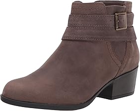 clarks red ankle boots