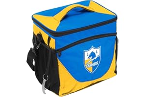 logobrands NFL Los Angeles Chargers Cooler 24 Can, Team Colors, One Size