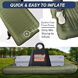 Origem Self Inflating Camping Mat 14cm Ultralight 200x76x14cm with Pump view 4