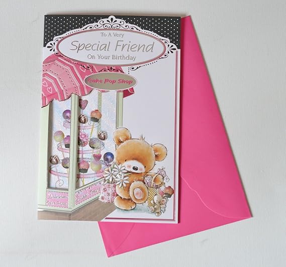 Special Friend Birthday Cards Women Amazon.co.uk Kitchen & Home