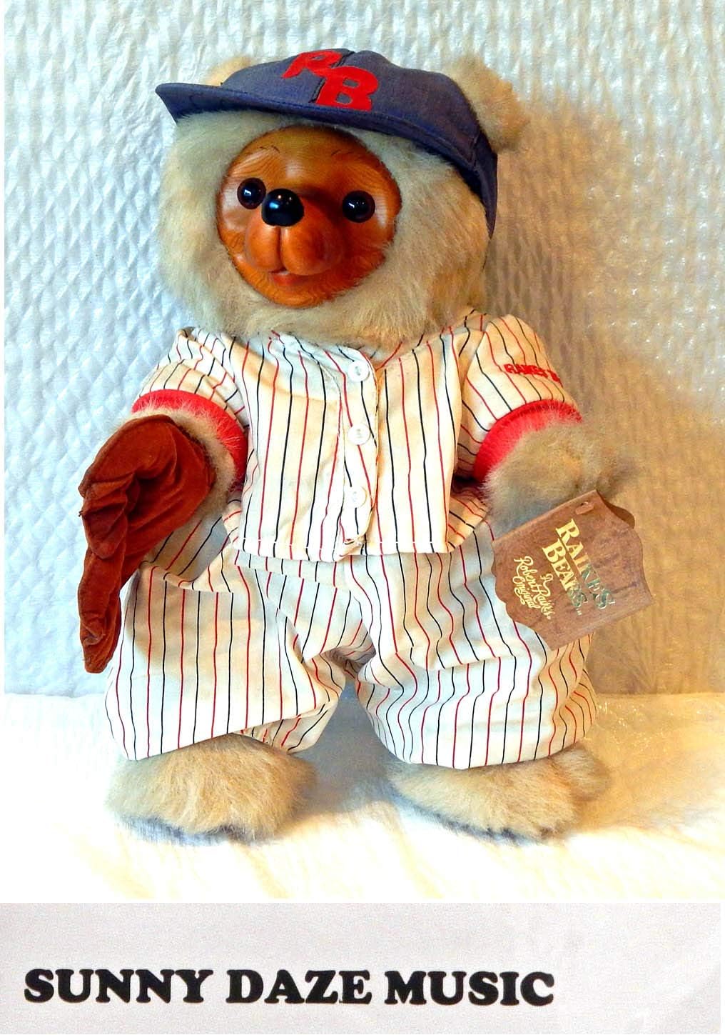 baseball teddy bear