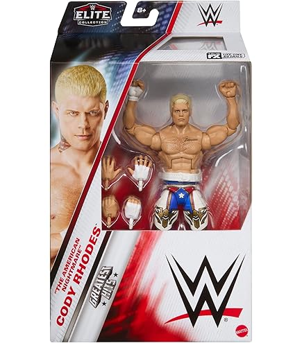 WWE Elite Cody Rhodes コーディ・ローズ 新品開封のみ Amazon.com: WWE Cody Rhodes (RWB) Elite Top Picks 2025 (Wave