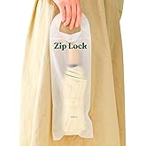 Umbrella Plastic Bags, Zip Lock Bags for Wet Umbrella, No Leak, Wet Umbrella Bags Reusable or Disposable and Refills for Travel