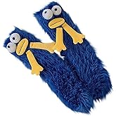 TFTSR Crazy Funny Fuzzy Silly Socks for Kids Women,Girls Fluffy Slipper Novelty Fun Socks,Boy Men Cute Cozy Soft Animal Socks