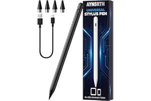 Stylus Pen for Android and iPad Tablets, Touch Screen Pencil for Samsung Galaxy and iPhone 17/16/15/14/13/12 Phone, Universal