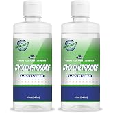 MYOC Cyclomethicone Liquid, Cosmetic Grade for Hair Serum, Skin, Spray, Making Cosmetic, Cyclomethicone Bulk- 8 Oz (Pack of 2)