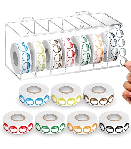 How To Use Day Dots Food Rotation Labels - 7000 Stickers With Dispenser ...