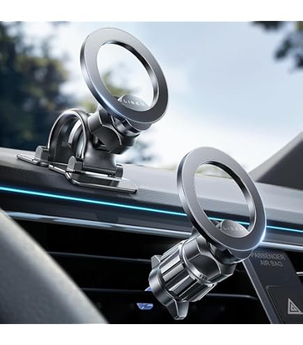 2025 Ultra-Strong Vacuum Magnetic Car Phone Holder - 360° Reinforced - View #2