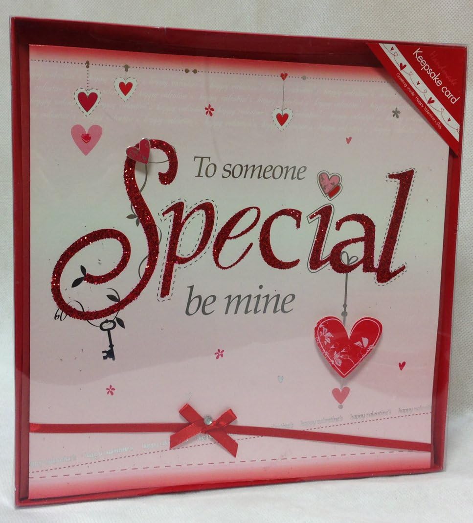 To Someone Special Be Mine 3D Valentine Card - Happy Valentine's Day Card