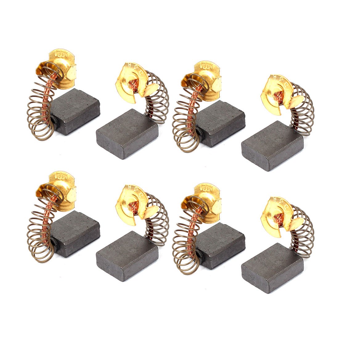 Sourcingmap 8 Pcs Motor Carbon Brushes 17mm x 13mm x 6mm for Electric Motors