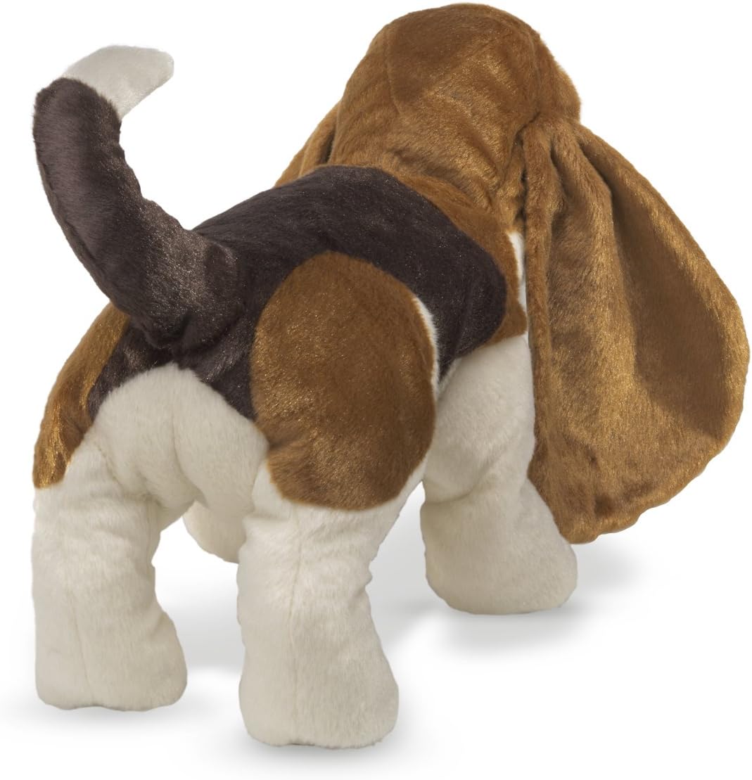basset hound puppet