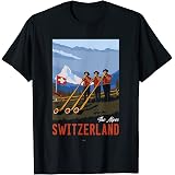 thumbnail image 2 of Zermatt Matterhorn Swiss Alps T-Shirt – Gildan 100% Cotton, All Sizes (Men's) 2 of 5