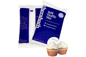 Therabath Paraffin Wax Refill - Thermotherapy - Use to Relieve Arthritis Discomfort, Stiff Muscles, & Dry Skin - For Hands, Feet, Body - Deeply Hydrates & Protects - Made in USA, 6 lb. Vanilla Cupcake