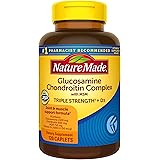 Nature Made Glucosamine Chondroitin Complex with MSM, Dietary Supplement for Joint Support, 120 Caplets, 60 Day Supply
