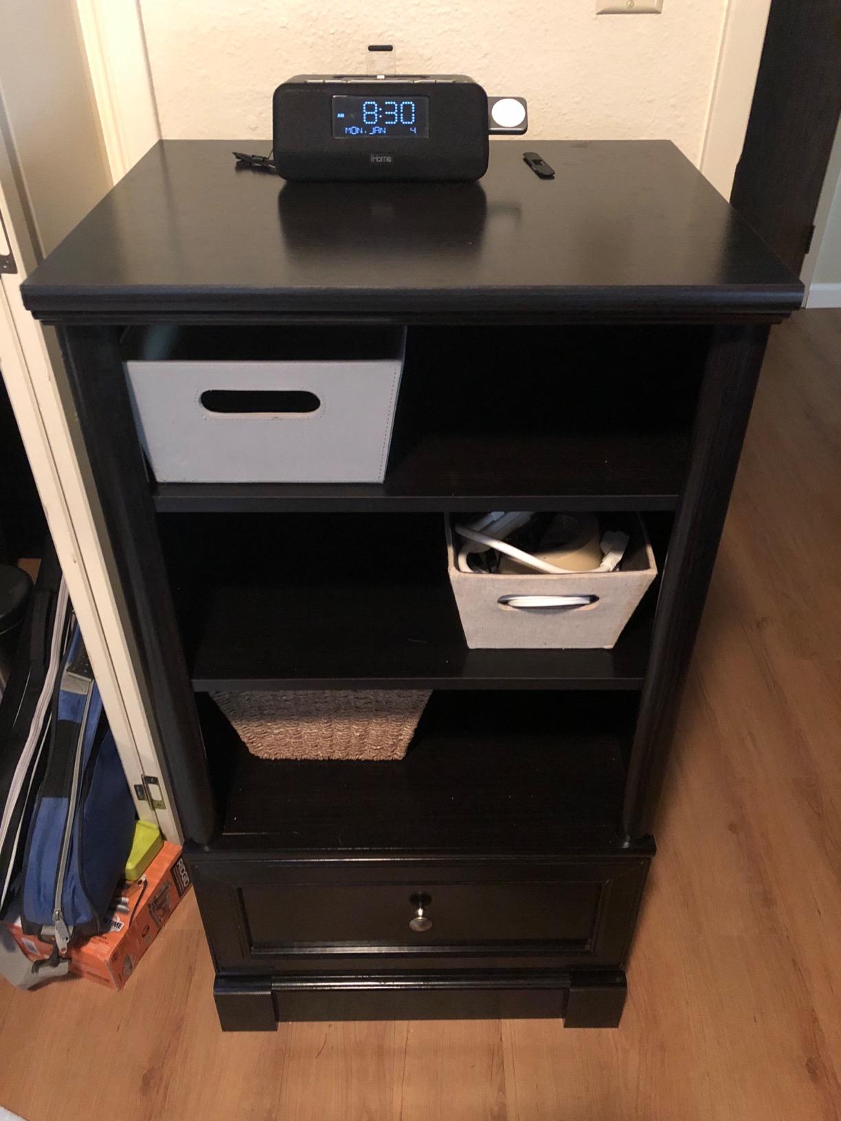 31/mo Finance Sauder Shoal Creek 4Drawer Chest, Jamocha Wood finish