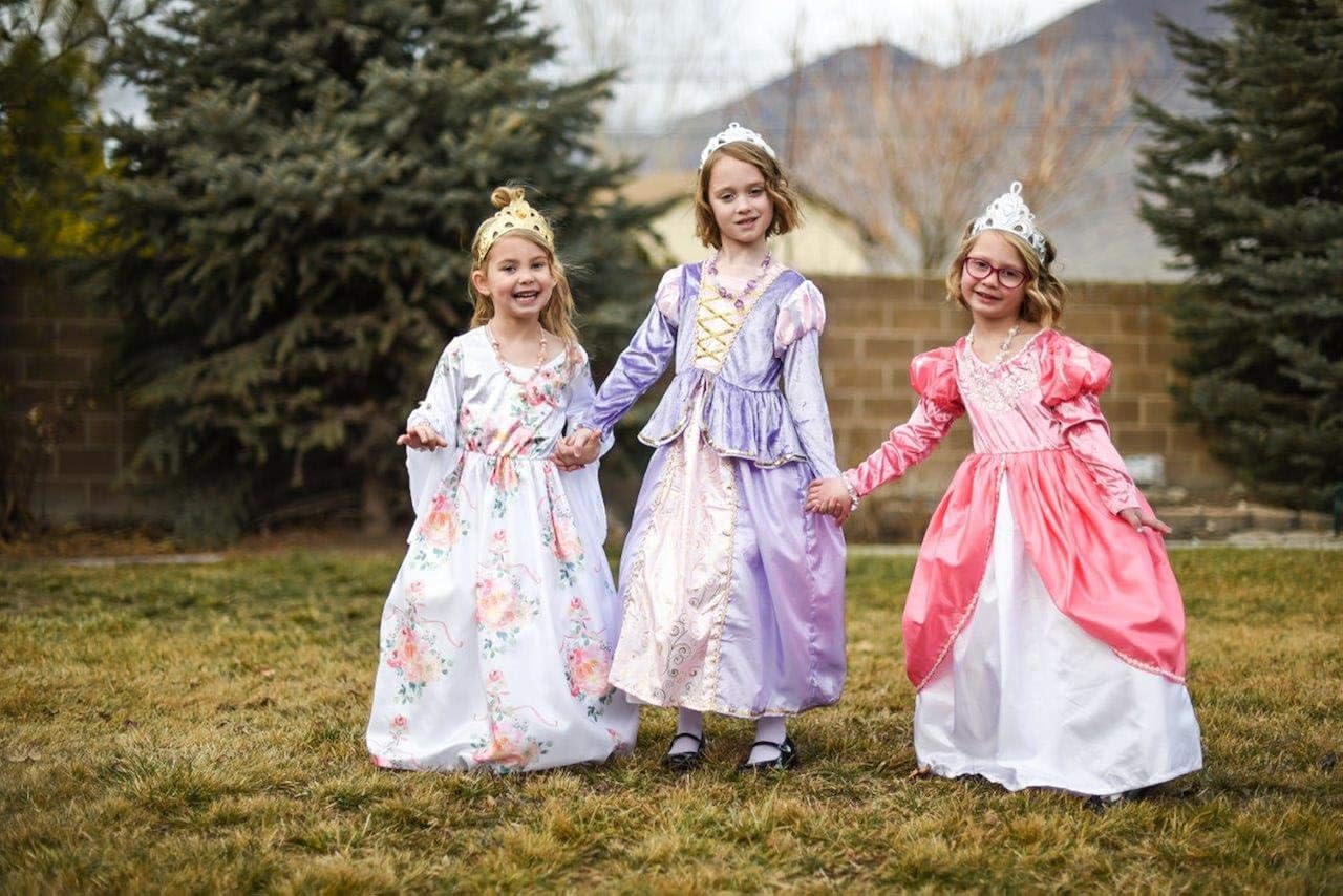 Little Adventures Classic Rapunzel Princess Dress Up Costume: Clothing