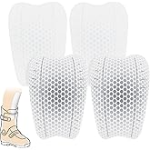 YIBOBO 2/4/6/8 Pcs Ski Shin Guards for Boots, Gel Shin Pads for Ski & Snowboard, Lightweight Reusable Shin Protectors for Pressure Relief