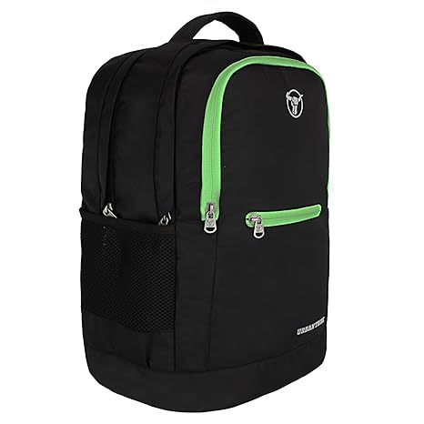 urban tribe black laptop backpack