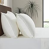 Luxury Bamboo Market | King Envelope Pillowcase Set | 100% Viscose Made from Bamboo | Organically Grown | Ultra Soft | Cooling | 2pcs [Opulent Ivory]