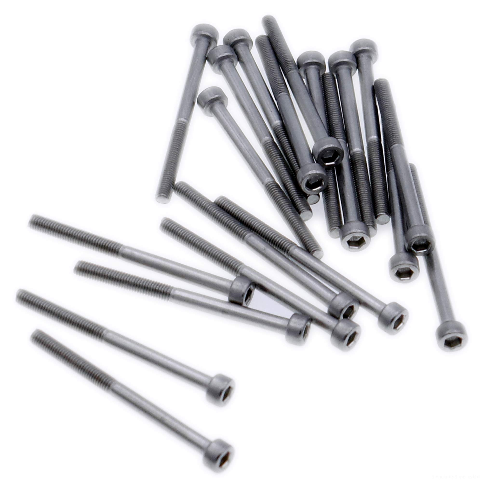 M3 (3mm x 12mm) Hex Socket Cap Screw (Bolt) - Stainless Steel (A2) (Pack of 20)