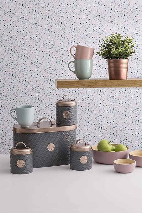 breville tea coffee sugar set rose gold