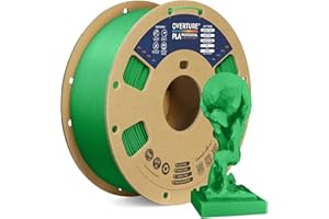 OVERTURE PLA Plus (PLA+) Filament 1.75mm, Stronger & More Durable, Professional Toughness 3D Printer Filament 1kg (2.2lbs), H