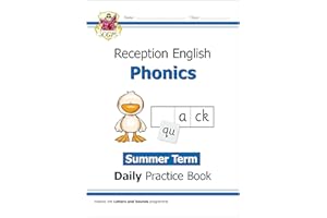 New Phonics Daily Practice Book: Reception - Summer Term: superb for catching up at home (CGP Primary Phonics)