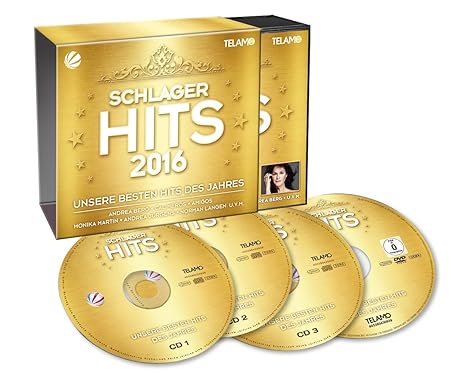 Schlager Hits 2016 1 in goldener Verpackung)