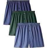 BAMBOO COOL Men's Boxer Shorts, Soft Breathable Underwear with Button Fly | Refined boxers with a fabric-covered stretch waistband, branded woven label, button fly and durable flat-seam stitching.