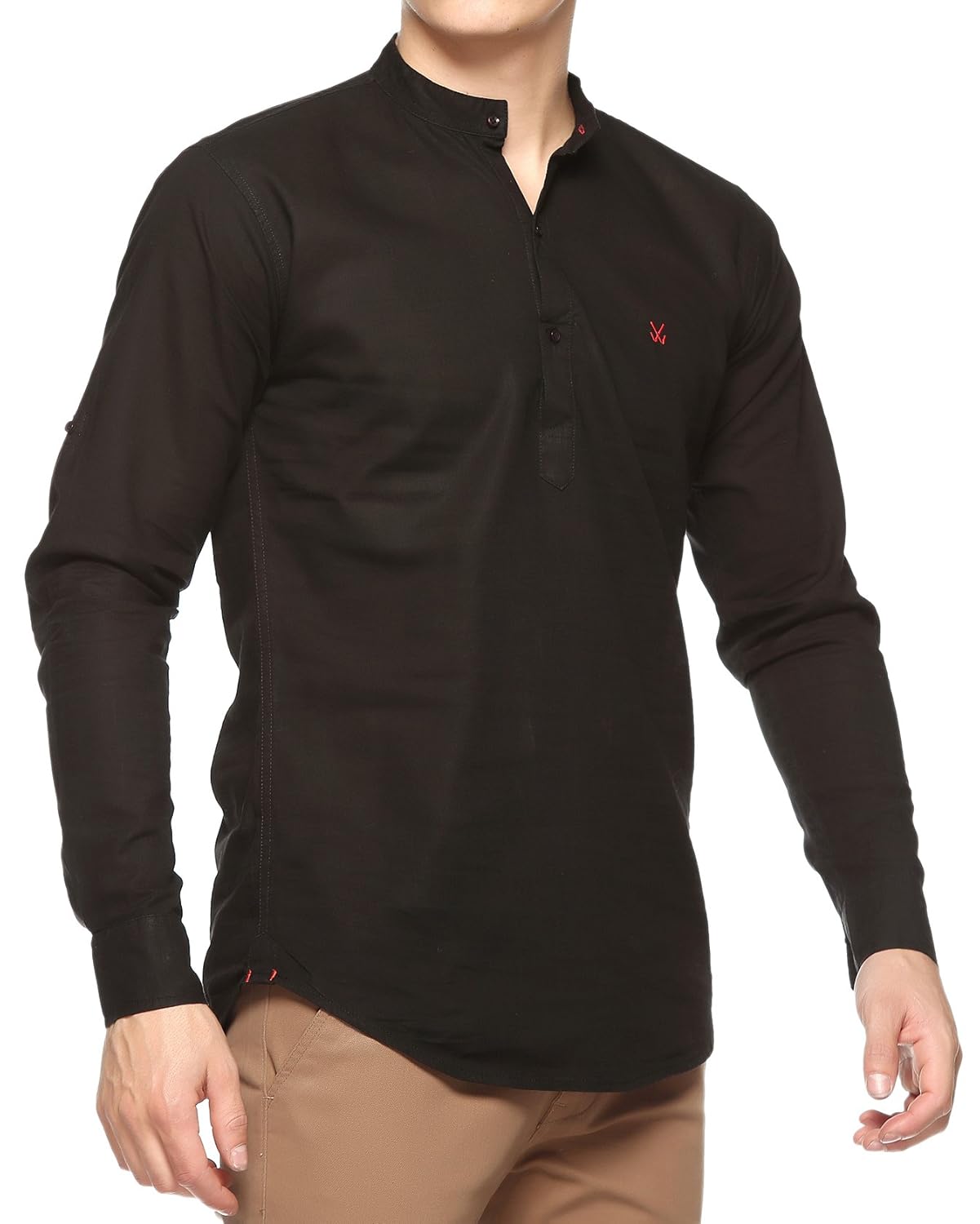 lafantar men's slim fit kurta shirt