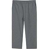 Weintee Women's Plus Size Petite Cotton Pull On Pants with Pockets