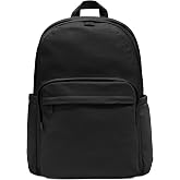Away Large Featherlight Backpack, Lightweight Travel Laptop Backpack | Fits Up to 16-Inch Laptop, 2 Water Bottle Pockets, Interior &amp; Exterior Pockets, Lightweight Travel Design, Jet Black