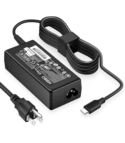 Genérico Cargador para Matebook D14 D15 D16 Tipo C 20 V De 65 W, 1 Cubo