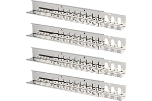 DIICCYO 4 Pcs Beehive Entrance Reducers and Mouse Guard for 8 or 10 Frame Flow Bee Hives, Stainless Steel Sliding Guards for Beehives, Universal Beekeeping Supplies Hive Tool for Beekeeping