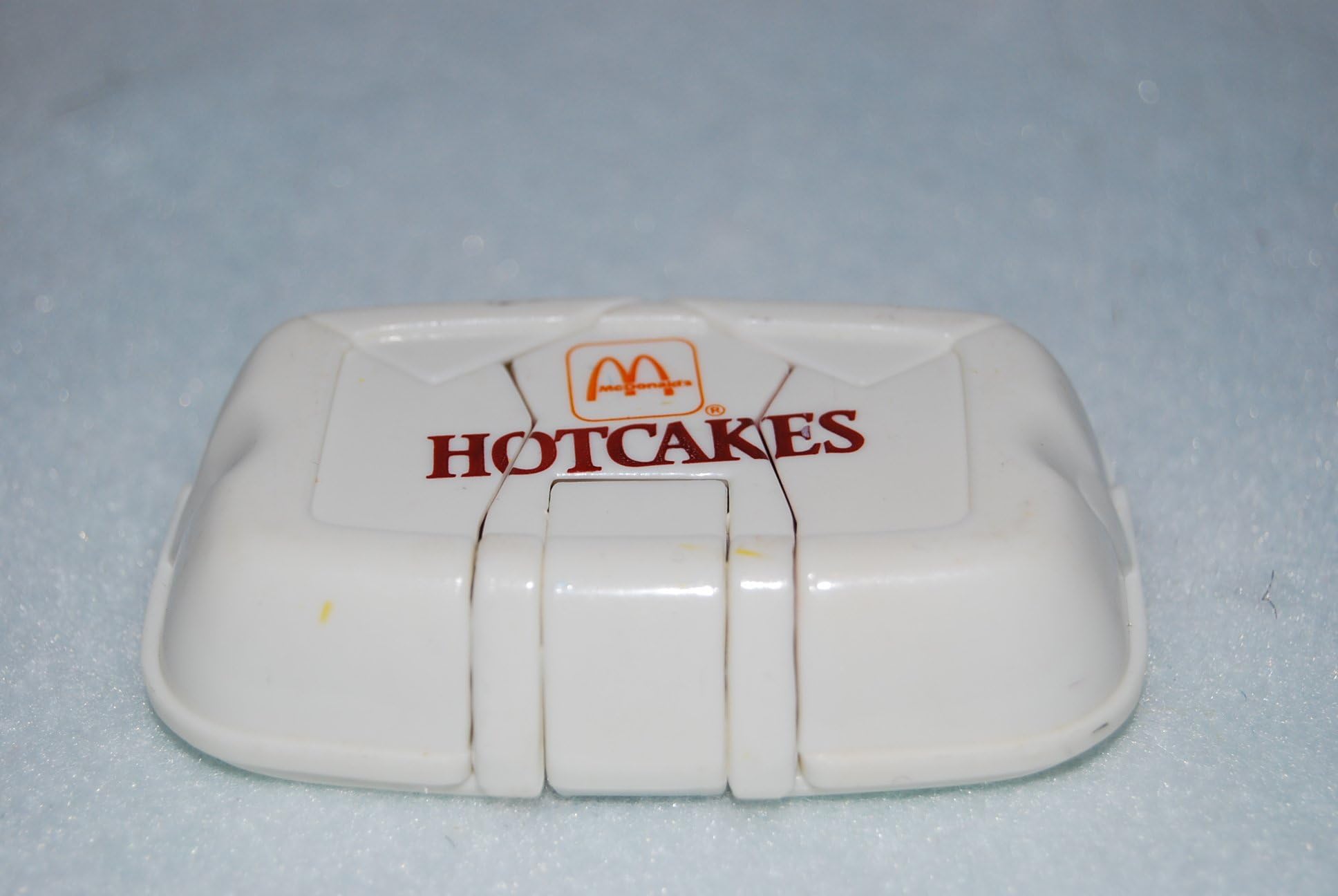 Vintage 1990 McDonalds Happy Meal Transformer Changeable - Hotcakes
